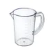 Carlisle 01364 Measuring Cup, 1 qt., Polycarbonate, Clear, Dishwasher Safe 1 image