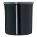 Carlisle 030103 Classic Crock, 1.2 qt., Black, SAN, High-Gloss Finish, Snap-On Lid - 1/Each 2 image