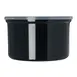 Carlisle 031603 Classic Crock, 1.5 qt., Black, SAN, High-Gloss Finish, Dishwasher Safe - 1/Each 2 image