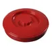 Carlisle 047505 Tortilla Server, 7.5" Diameter Red PP Base & Lid Stackable NSF - 1/Each 1 image