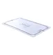 Carlisle 10211U07 StorPlus Lid – 1/1 Food Pan, Handled, Spoon‑Notched, Clear Polycarbonate, NSF 1 image