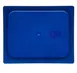 Carlisle 10232B60 1/2 Size Pan Lid, Polyethylene Dark Blue, Leak‑Resistant, Dishwasher‑Safe 2 image