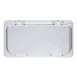 Carlisle 10279Z07 StorPlus EZ Access Lid, 1/3 Size Pan, Clear PC, Notched, Peg Hole & Handle 2 image