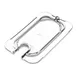 Carlisle 10337U07 Universal Lid, 1/9-Size Polycarbonate Clear Flat Notched, Non‑Slip, Dishwasher Safe 1 image