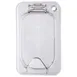 Carlisle 10339Z07 StorPlus EZ Lid, 1/9 Size Food Pan, Polycarbonate, Hinged, Notched, Peg Hole/Handle 2 image