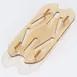 Carlisle 1053513 Drain Shelf, 1/9‑Size Pan, Footed, Notched, Amber, NSF, BPA‑Free, Dishwasher Safe 1 image