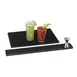 Carlisle 1060103 Bar Mat, 18"L x 12"W, Black Thermoplastic Rubber, Non-Slip, Dishwasher Safe 2 image