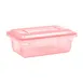 Carlisle 10617C05 StorPlus Storage Lid, 18"L x 12"W, Red Polycarbonate, Lock‑Tight, Stackable 2 image