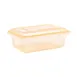 Carlisle 10617C22 StorPlus Food Storage Lid – 18"L x 12"W, Yellow Polycarbonate, Stackable 2 image