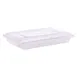 Carlisle 1062707 StorPlus Food Storage Lid, 26"L x 18"W, Clear Polycarbonate, Lock‑Tight, Stackable 2 image