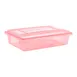 Carlisle 10627C05 Storage Lid, 26"L x 18"W, Red PC, Lock‑Tight, Stackable, Bun Pan, Dishwasher Safe 2 image