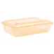 Carlisle 10627C22 StorPlus Food Storage Lid, 26"L x 18"W, Yellow Polycarbonate, Lock‑Tight, Stackable 2 image