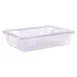 Carlisle 1062807 StorPlus Colander, 26" x 18" x 5", Clear Polycarbonate, Perforated Stackable, NSF 2 image