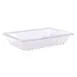 Carlisle 1062807 StorPlus Colander, 26" x 18" x 5", Clear Polycarbonate, Perforated Stackable, NSF 1 image