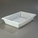 Carlisle 1064802 StorPlus Colander, 26"L x 18"W x 5"H, Perforated/Slotted, Poly, White, NSF 1 image