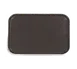 Carlisle 1410FG004 Cafeteria Tray 13-3/4"L x 10-5/8"W Break‑Resist Dishwasher‑Safe Fiberglass Black 1 image