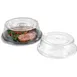 Carlisle 199307 Plate Cover, Clear Cloche, 10"-11" Diameter, Dishwasher Safe, 212°F Heat Resistant 2 image