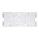 Carlisle 3067007 StorPlus Drain Shelf, 1/3-Size, Polycarbonate, Clear, NSF, Made in USA 2 image