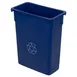 Carlisle 342015REC14 Plastic Recycling Receptacle / Container 1 image