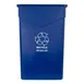 Carlisle 342023REC14 Plastic Recycling Receptacle / Container 2 image
