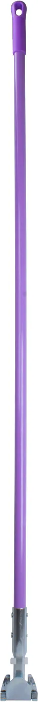 Carlisle 362113EC68 Dust Mop Handle, 60" Long, 3" Diameter, Clip‑On, Fiberglass, Purple Finish 1 image