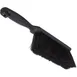Carlisle 3622503 Counter Bench Brush, 8" Plastic Block, 2-1/2" Gray Horsehair Bristles, Black 2 image