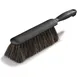 Carlisle 3622503 Counter Bench Brush, 8" Plastic Block, 2-1/2" Gray Horsehair Bristles, Black 1 image