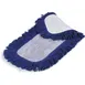 Carlisle 363311814 Flo‑Pac Dry Mop Pad – 18" Blue Cut‑End Head, Microfiber Center, Poly Blend Loop 1 image