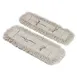 Carlisle 364752400 Dust Mop Head Only, 24" x 5" Natural Cotton Canvas, Tie Back, Washable Yarn 2 image