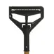 Carlisle 36936500 Quick‑Change Mop Handle, 60" Long, 1‑1/8" Diameter, Wood, Plastic Head, Color 2 image