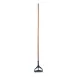 Carlisle 36936500 Quick‑Change Mop Handle, 60" Long, 1‑1/8" Diameter, Wood, Plastic Head, Color 1 image