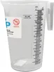 Carlisle 38120 WipesPlus Measuring Cup, 64 oz., Clear Plastic, Food-Safe, Large Capacity - 1/Case 1 image