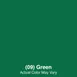Carlisle 40226EC09 Sparta® Handle, 60" Mop Broom, 1" Dia., 3/4" Threaded, Green Tip & Cap - 1/Each 2 image