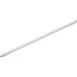 Carlisle 4023200 Sparta® Handle, 60" Length, 1" Dia Threaded Plastic Mop Broom Squeegee - White 1 image