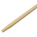 Carlisle 4026200 Flo‑Pac® Handle Replacement, 60" Tapered Wood, Lacquered Finish, Standard Color 2 image