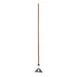 Carlisle 4034000 Quick‑Change Mop Handle, 63" Wood Handle with Metal Head, 1‑1/8" Quick Release 1 image