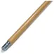 Carlisle 4034500 Flo‑Pac® Kwik‑On™ Handle 60" Long 1‑1/8" Diameter Lacquered Wood Threaded Frame‑less 1 image
