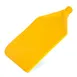Carlisle 40361C04 Sparta Paddle Scraper Replacement Blade, Nylon, 7-1/2" x 4-1/2", Yellow 1 image