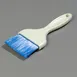 Carlisle 4039214 Sparta Galaxy Pastry Brush, 3" Wide Flat, Hole, Nylon Bristles, Blue Handle, USA 1 image