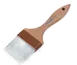 Carlisle 4039800 Pastry Brush – 3" Epoxy‑Set Nylon Bristles, Hardwood Handle, White 1 image
