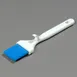Carlisle 4040114 Pastry Brush, 2" Wide, Soft-Flagged Nylon Bristles, White Plastic Handle 1 image