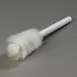 Carlisle 4046600 Pint Bottle Brush, 12" Long, Soft Polyester Bristles, Plastic Handle, Black/Cherry 1 image