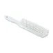 Carlisle 40480EC02 Counter Bench Brush, 13" Length, White Polyester Bristles, Plastic Handle 1 image