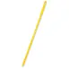 Carlisle 41225EC04 Sparta® Handle, 48" Length x 1" Diameter Fiberglass Mop/Broom/Squeegee - Yellow 1 image