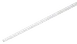 Carlisle 4123200 Sparta® Handle, 60" Tapered Plastic Mop Broom Squeegee Handle, White 1 image