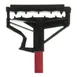 Carlisle 4166405 Sparta® Spectrum® Quik‑Release™ Mop Handle, 60" Fiberglass, Red, Gripper Bites 2 image