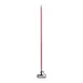 Carlisle 4166405 Sparta® Spectrum® Quik‑Release™ Mop Handle, 60" Fiberglass, Red, Gripper Bites 1 image