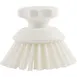 Carlisle 42395EC24 Sparta Scrub Brush, 2-3/4" Dia, 2" Length, Orange Handle, Polyester Bristles 1 image