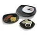 Carlisle 4330402 Square Plate, 11.5" x 11.5", White Melamine, Rolled Edge, Rim, Dishwasher Safe 2 image