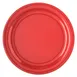 Carlisle 4350005 - Dallas Ware® Dinner Plate, 10.2" Red Melamine, BPA‑Free, NSF Certified 2 image